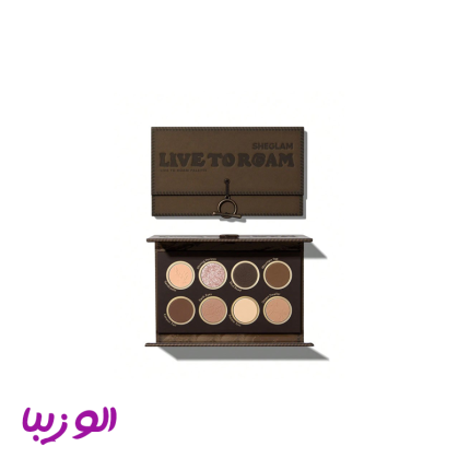 پلت سایه 8 تایی رم شیگلم | Sheglam Live To Roam Palette