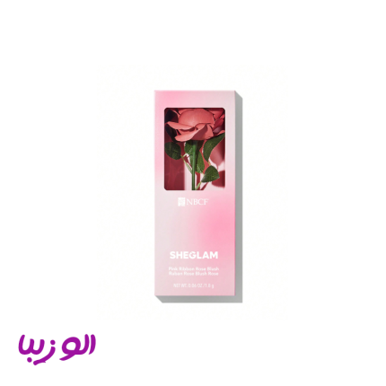رژگونه گل رز شیگلم(Pink Ribbon Rose Blush sheglam)
