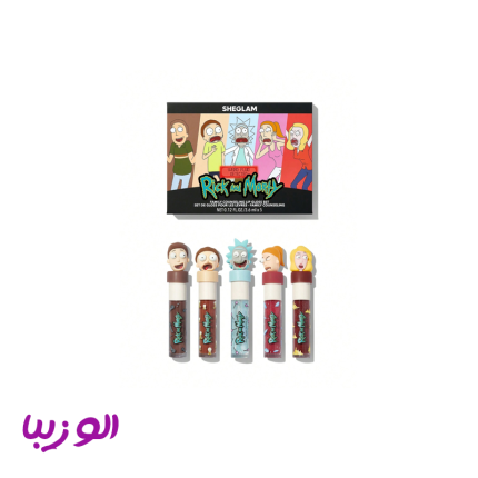 پک لیپ گلاس ریک اند مورتی شیگلم (rick and morty lip gloss sheglam pack)