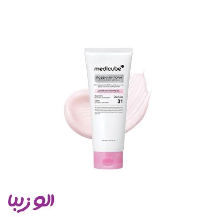 ماسک موی ترمیم‌کننده PDRN و رزماری مدی کیوب | Medicube Rosemary PDRN Damage Care Hair Mask